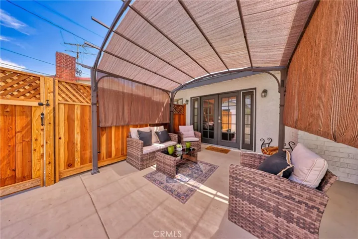 Patio Cover & Sitting Area