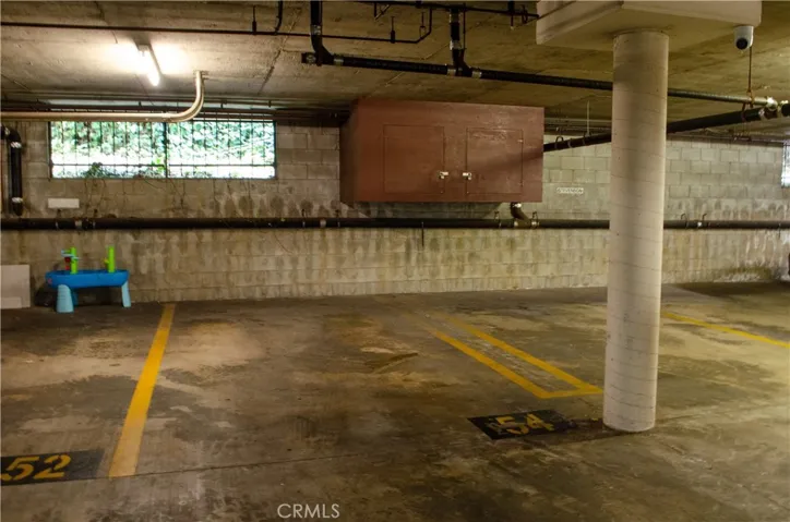 Assigned Parking Space #1 and Storage Cabinet