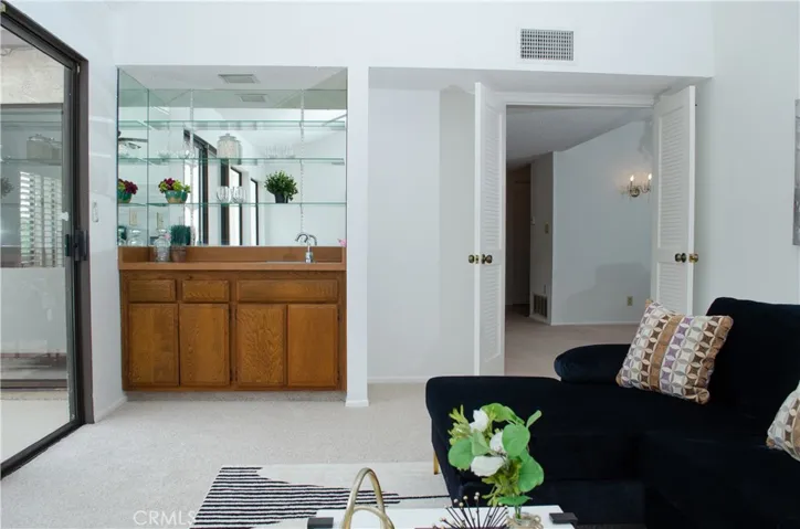 Entertain in Den with Wet Bar