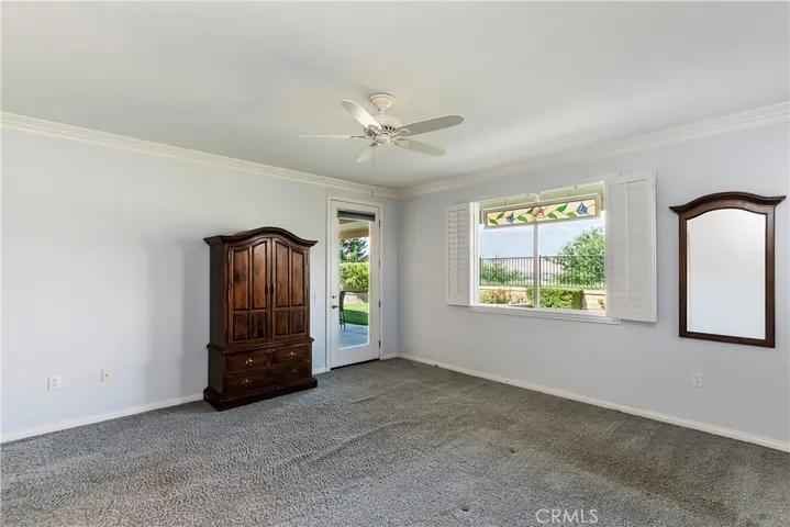 Door leads out to Private Patio Area form Primary