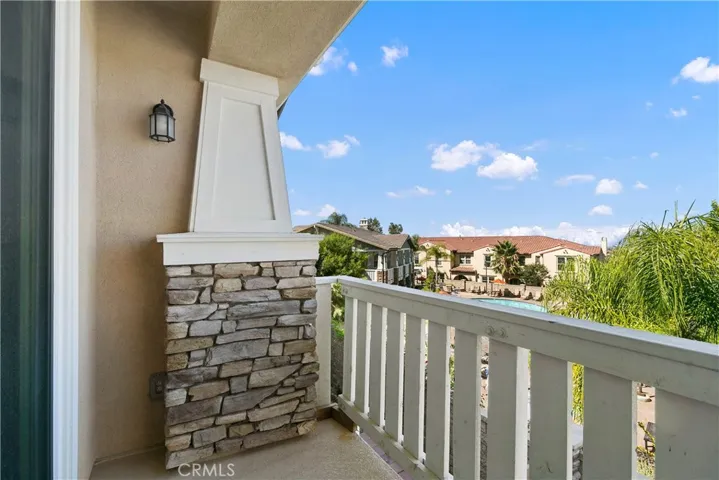 Balcony off of Main Bedroom