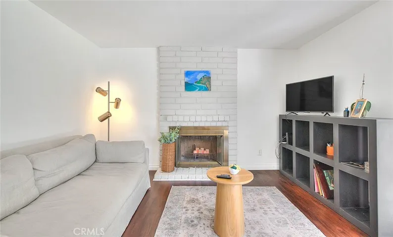 Family room fireplace