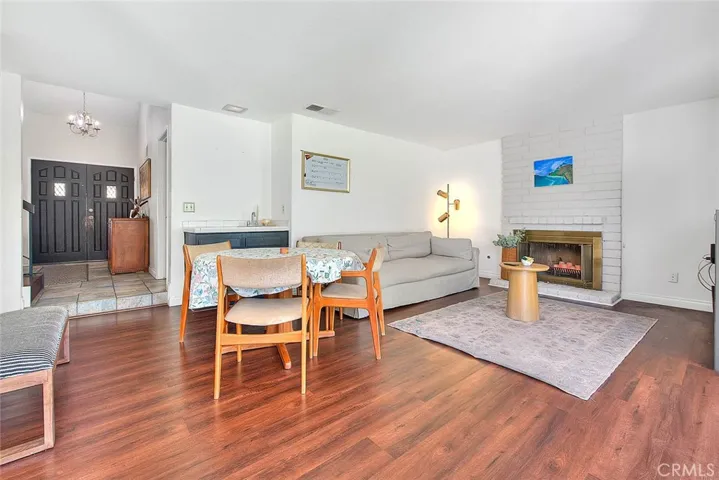 Family room to foyer view