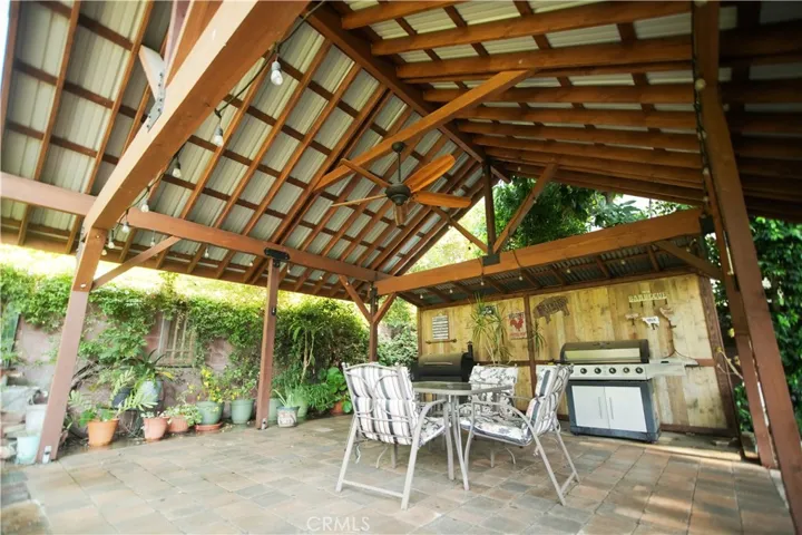 Inside Large Patio