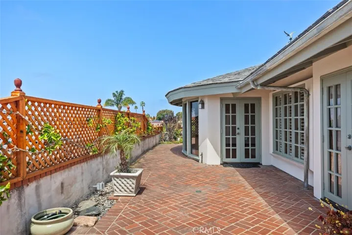 Side Yard off the Living and Dining Rooms.