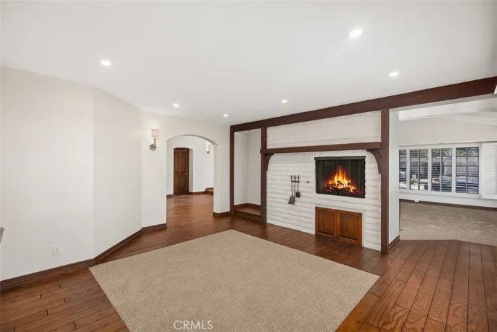 Formal Dining Room with Fireplace