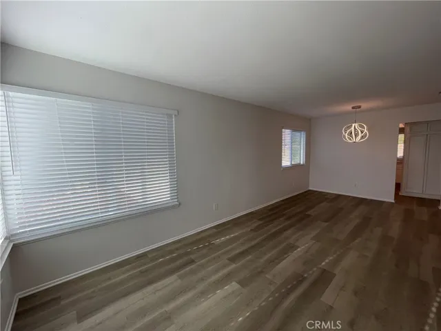 Living and dining rooms.