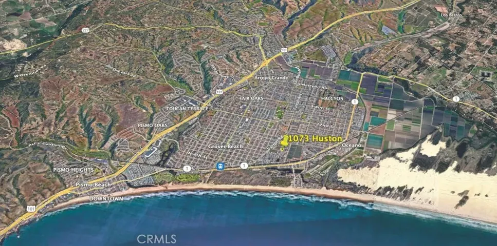 Aerial view of locale
