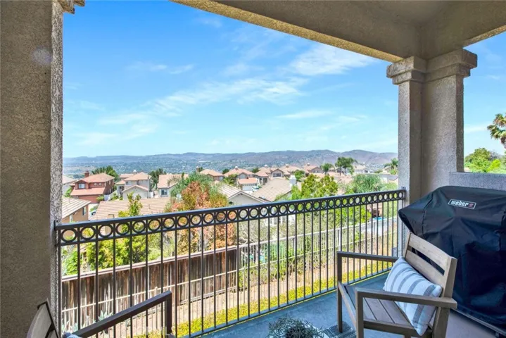 Balcony is perfect for relaxing