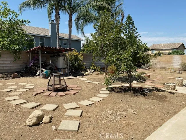 Back yard - view #2
