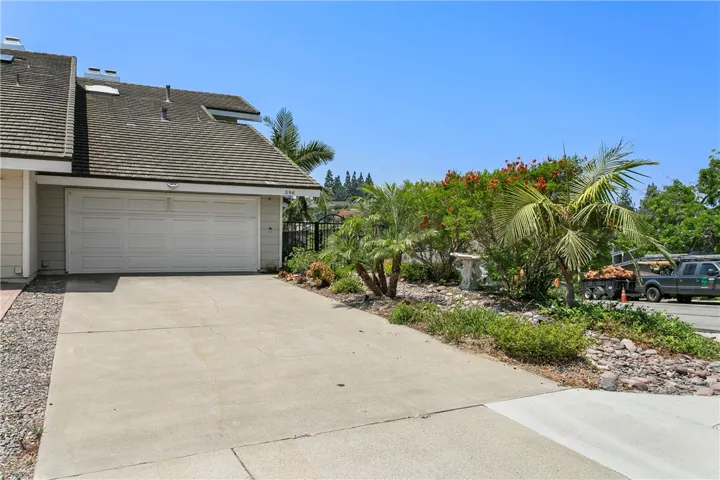  A coveted long driveway with plenty of street parking on this quiet corner lot on a cul de sac!