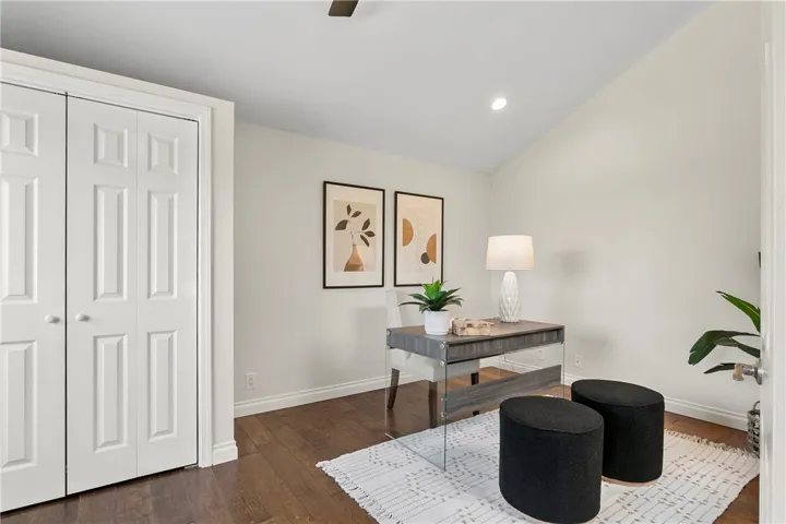 The third bedroom is currently a loft space.