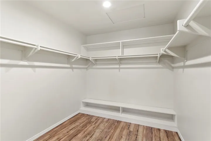 The always important, but often not included walk in closet!