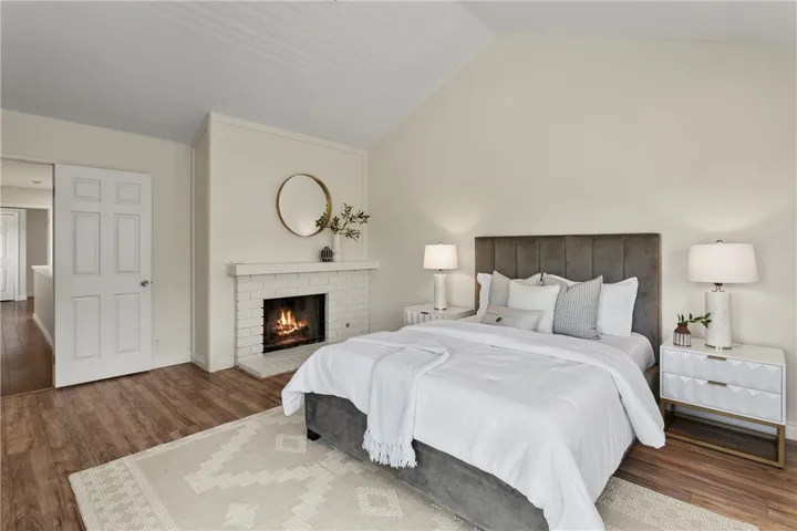The second fireplace in the home!