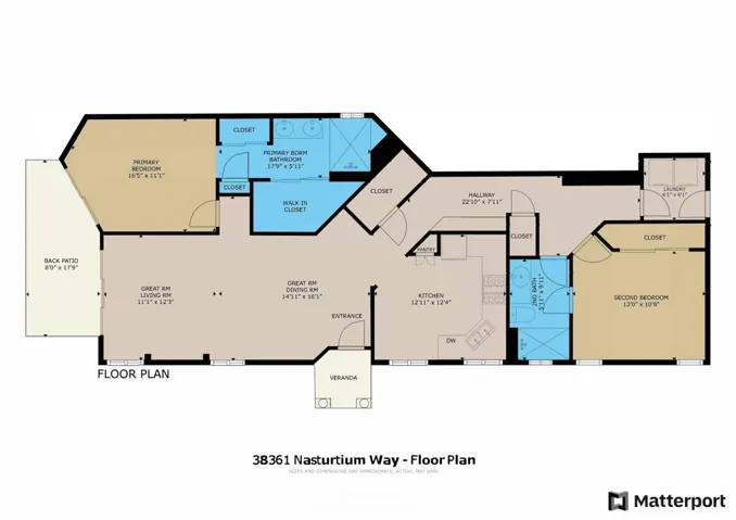 38361 Nasturtium Floor Plan