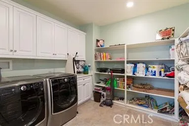 Extra large laundry room