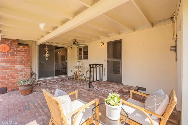 Rear Patio