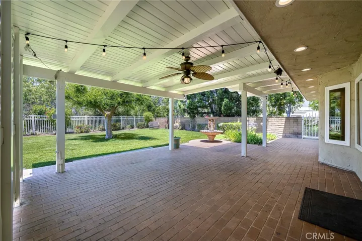 17. Huge Covered Patio
