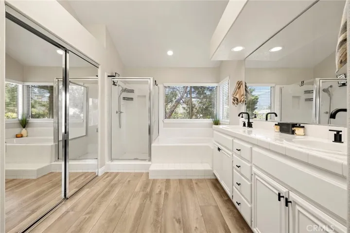 Primary Bathroom with walk in closet