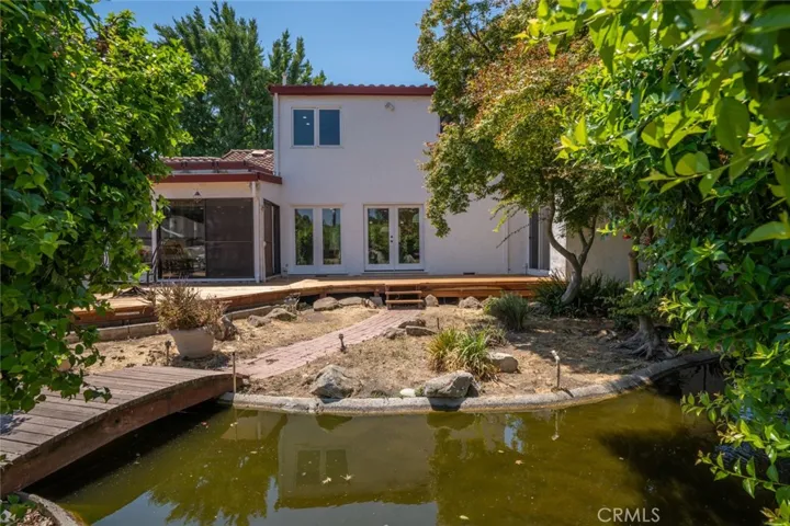 back of the home