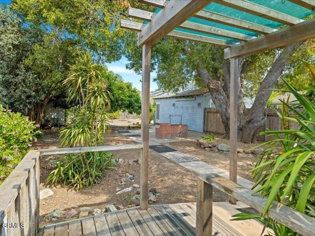 Large, private lot