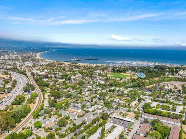 East facing aerial