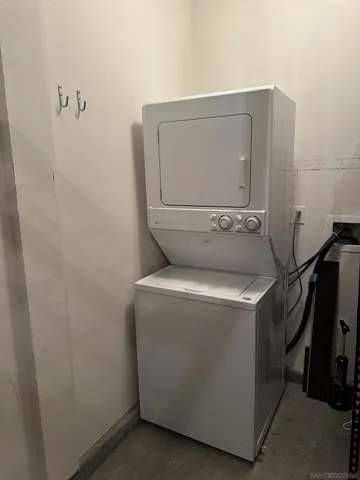 Washer & Dryer inside