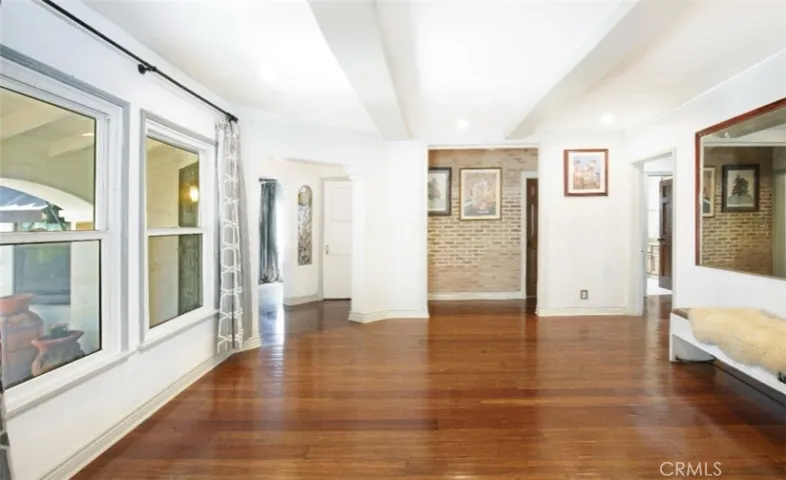 Spacious dining room that flows easily into nook and kitchen for easy entertaining