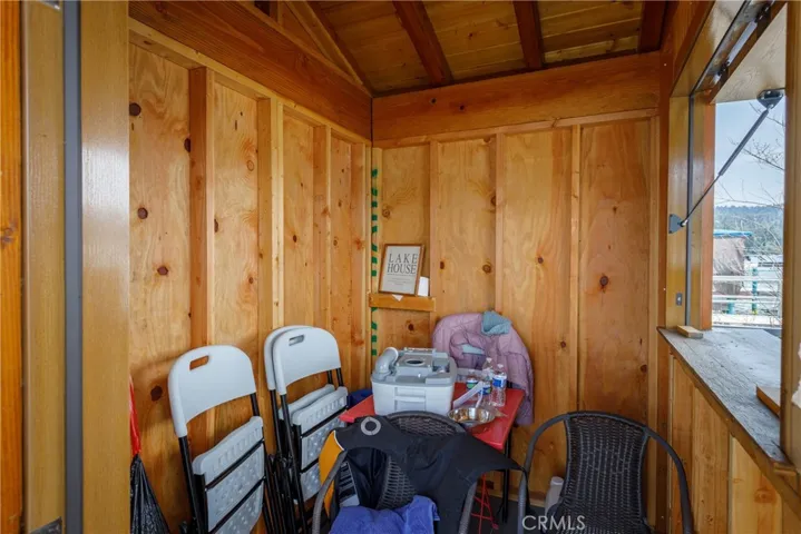 Dock House Interior with Pass Thru window open