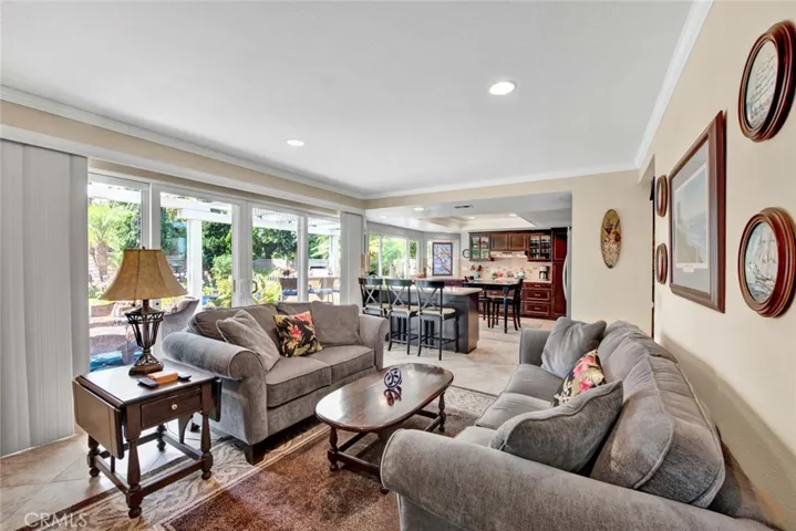 Family Room Open to Kitchen
