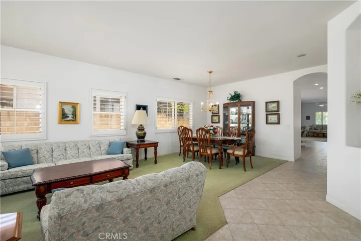 Bright open formal living/dining area upon entry!