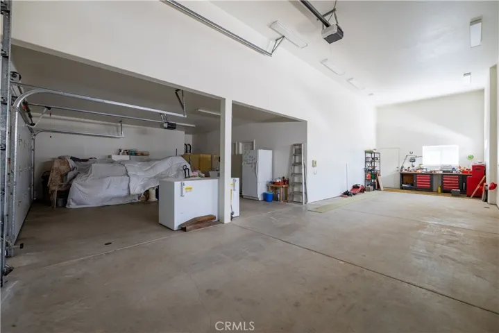 Attached oversized regular garage!