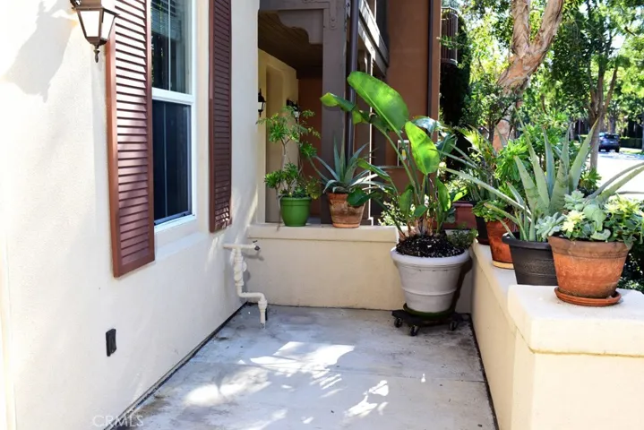 Front patio.