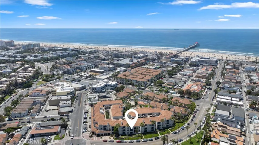 Just down the street from the pier!