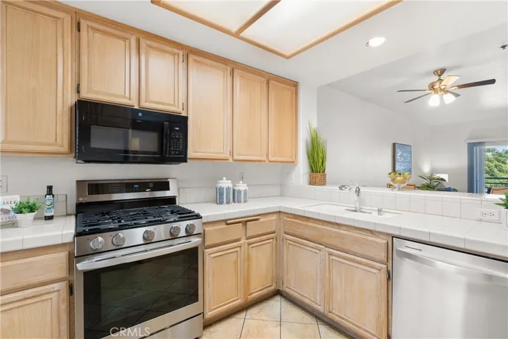 Opens to living area.