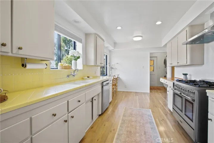Plenty of storage and counter space.