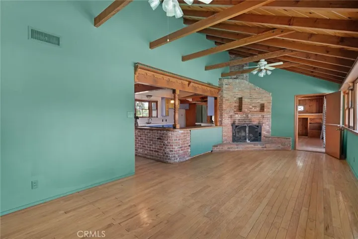 Living Room with Fireplace
