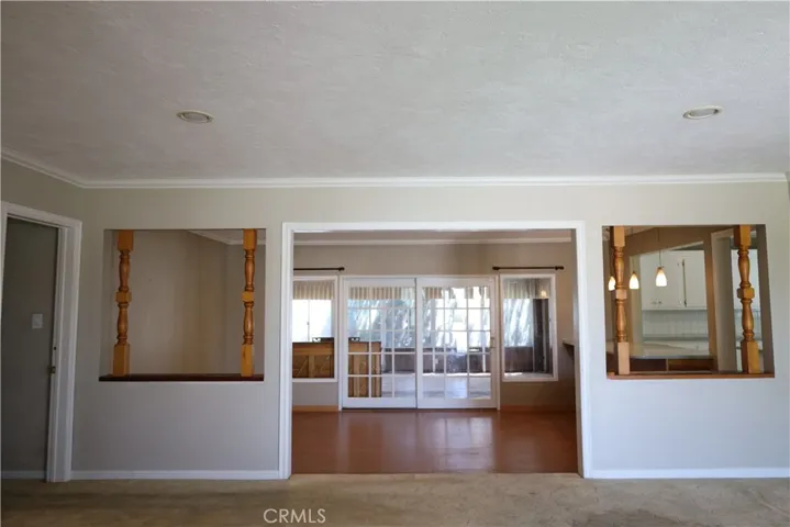 Entry living room