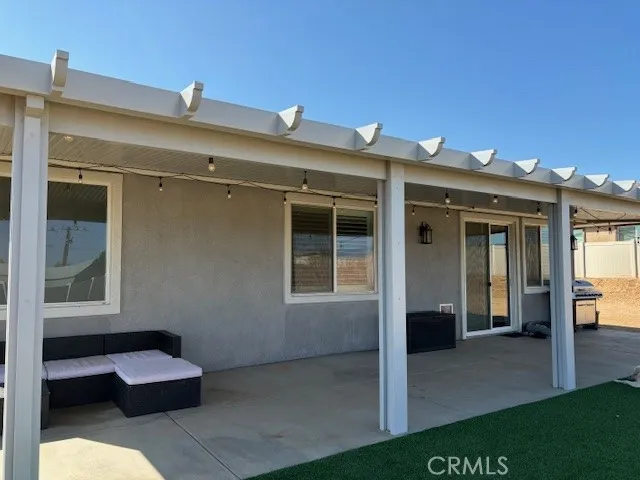 Covered patio