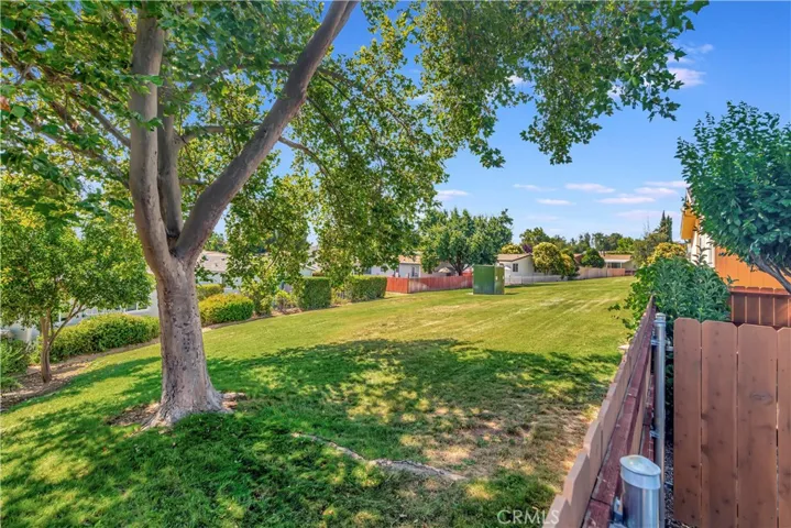 Greenbelt area located directly .behind the home.