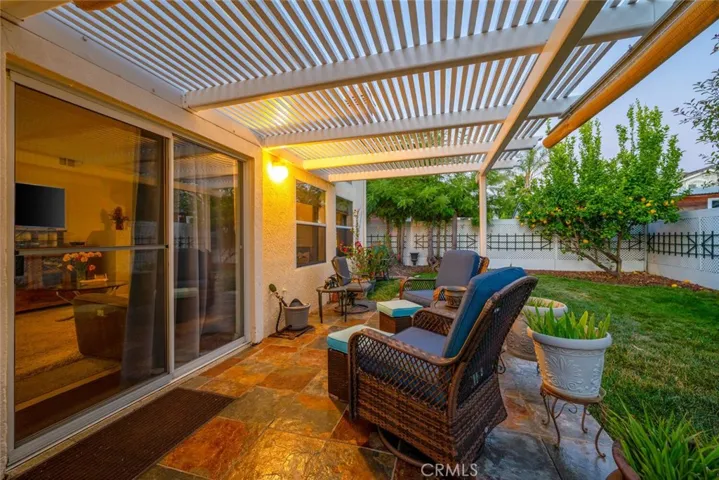 Back  Patio from Dining Room