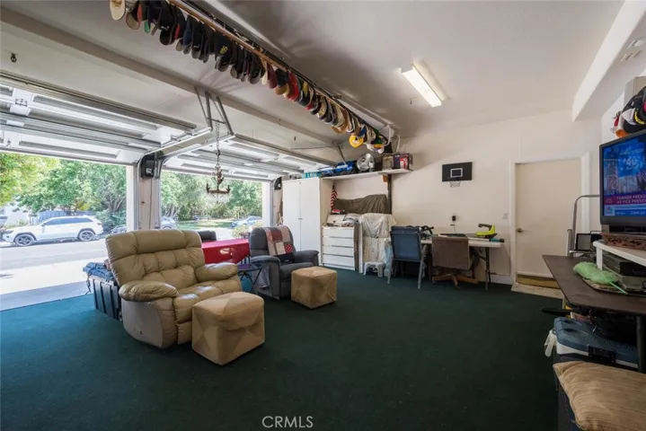Inside laundty room leads out to garage