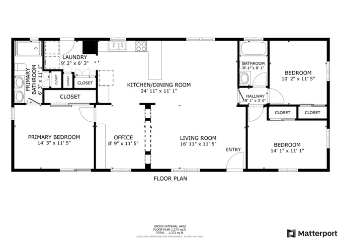 FLOORPLAN OF THE HOUSE