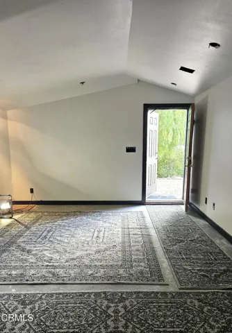 interior room of sound studio