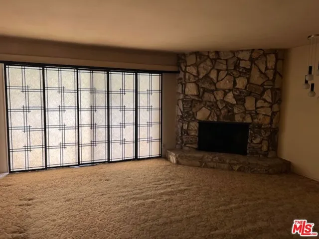 Large family-living room with fireplace