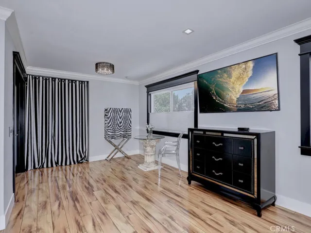 Primary Bedroom with 2 closets and custom windows