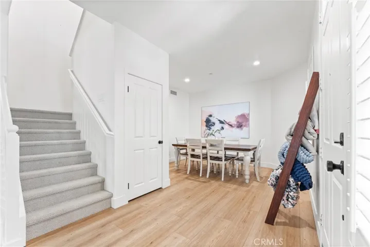 Stairs to second floor.