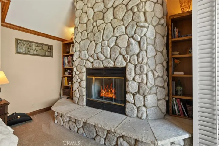 Upstairs Ensuite Fireplace