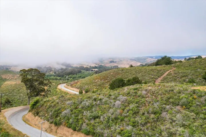 Looking at the property from the South, looking north, northeast