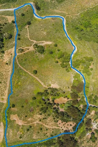 Approx. outline of parcel boundary.